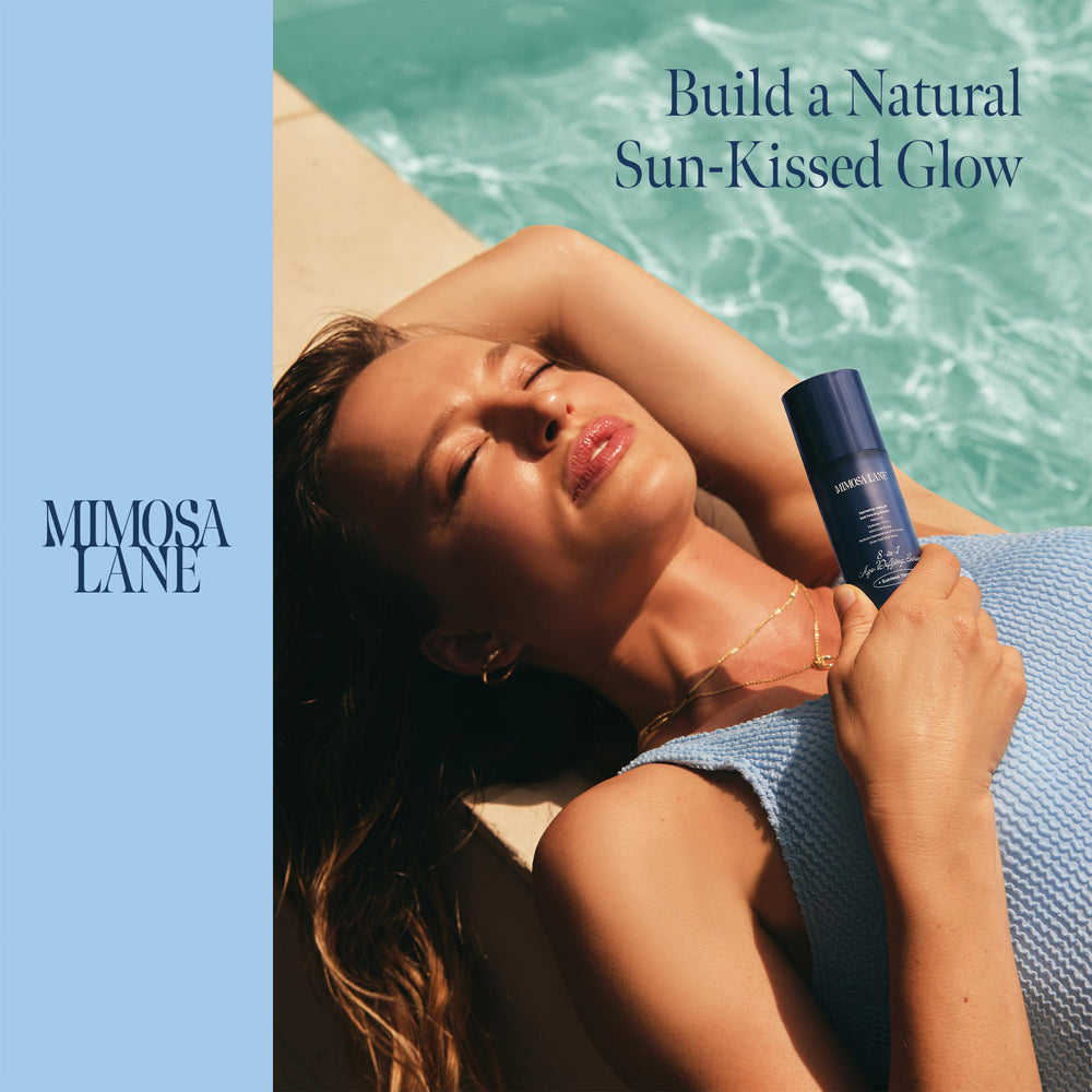 Mimosa Lane vitamin blend with B C E for radiant-looking skin