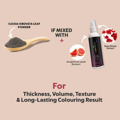 MinaiBrow kit color paste in tray ensures smooth texture for even coverage