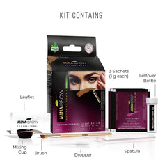 MinaiBrow color remains vibrant with fade resistance over time.