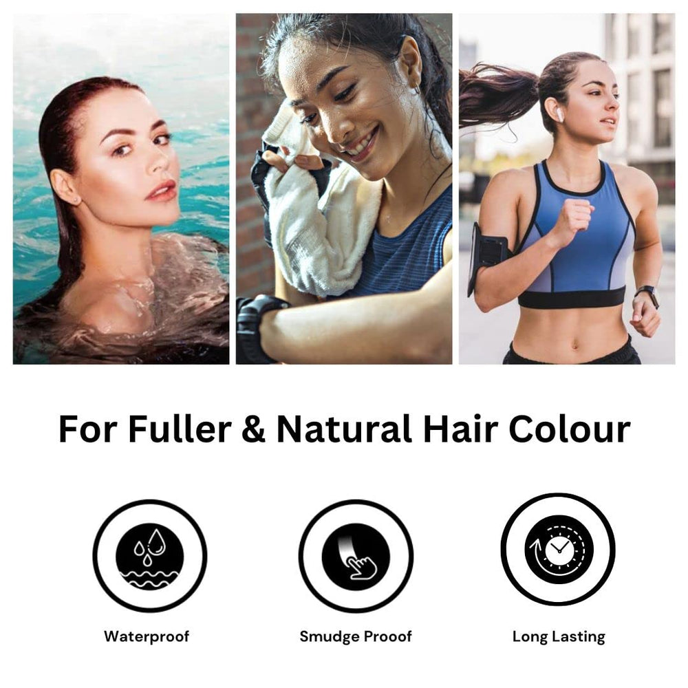 MinaiBrow Tint Kit waterproof formula resists moisture during activities.