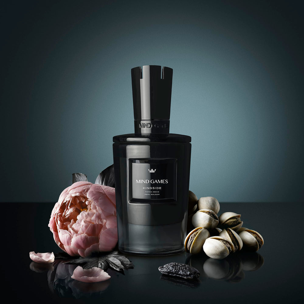 MIND GAMES Kingside top notes of pistachio and cardamom create a bold yet balanced opening.