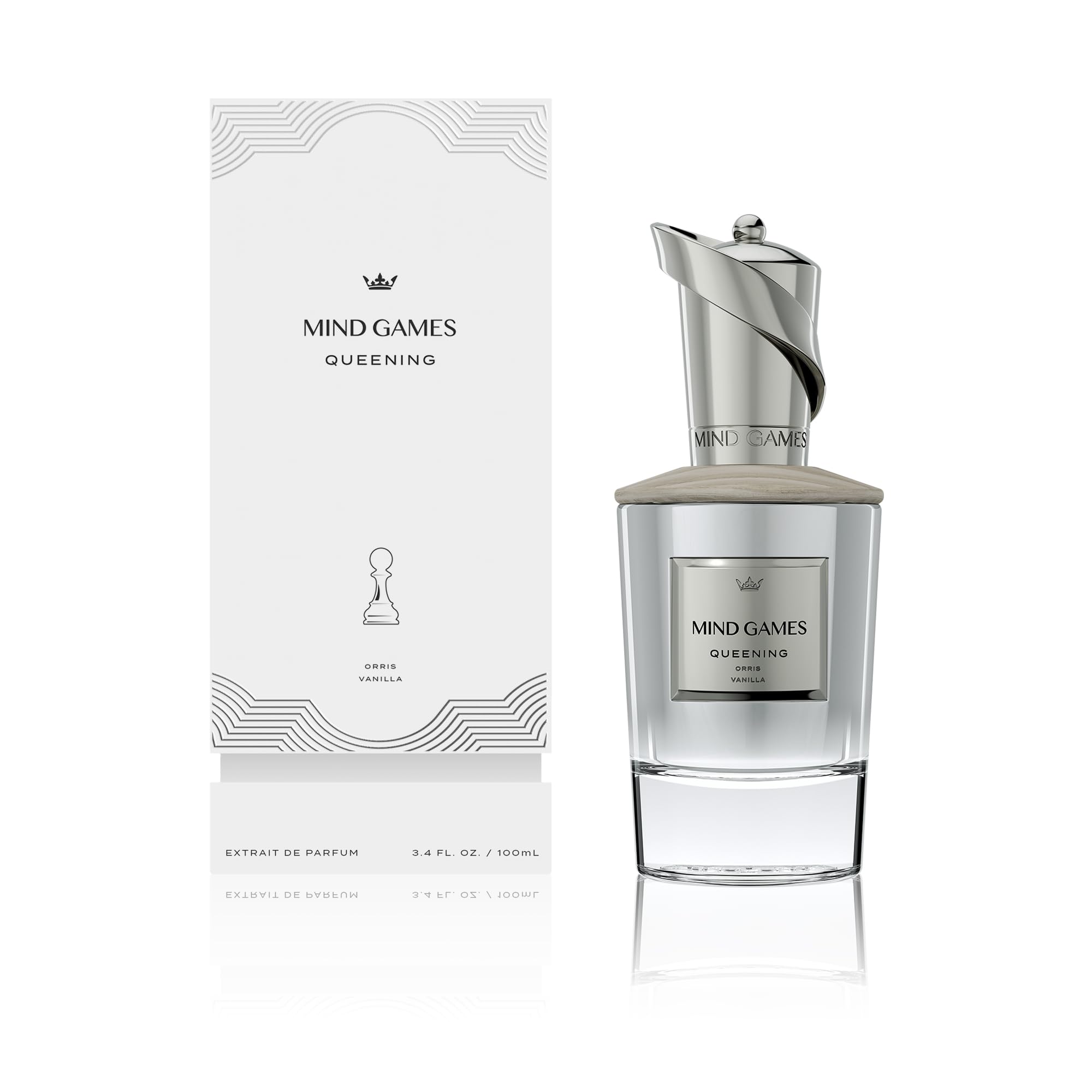Mind Games Queening top notes of cotton offer a fresh opening impression.