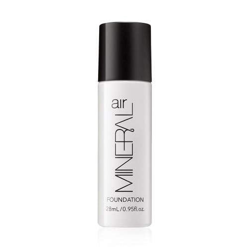 Mineral Air four-in-one foundation porcelain bottle for seamless finish with the Mist Device.