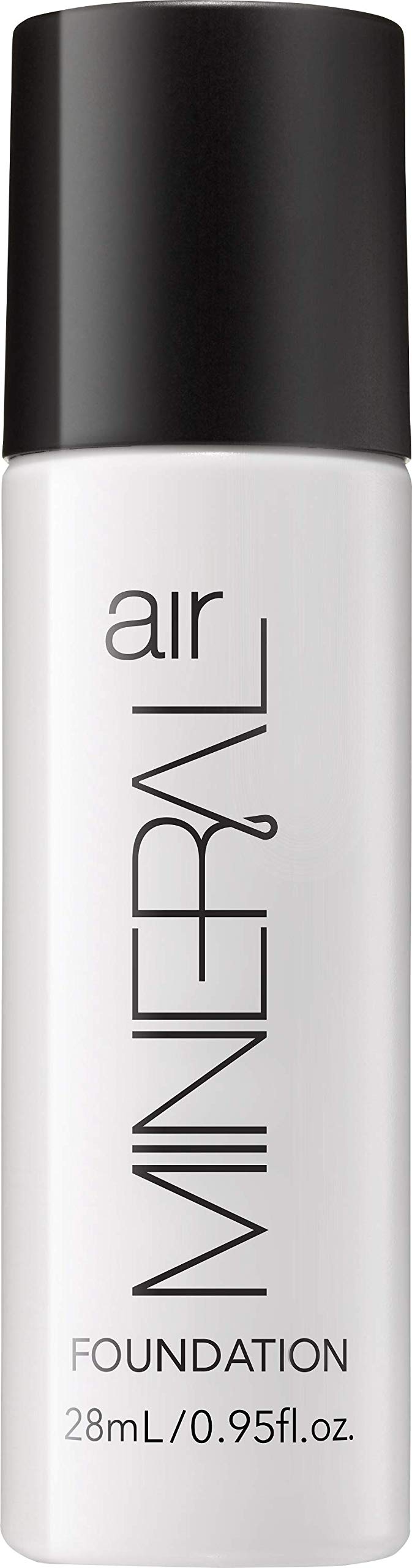 Mineral Air porcelain foundation cap showing compact, travel-friendly packaging.