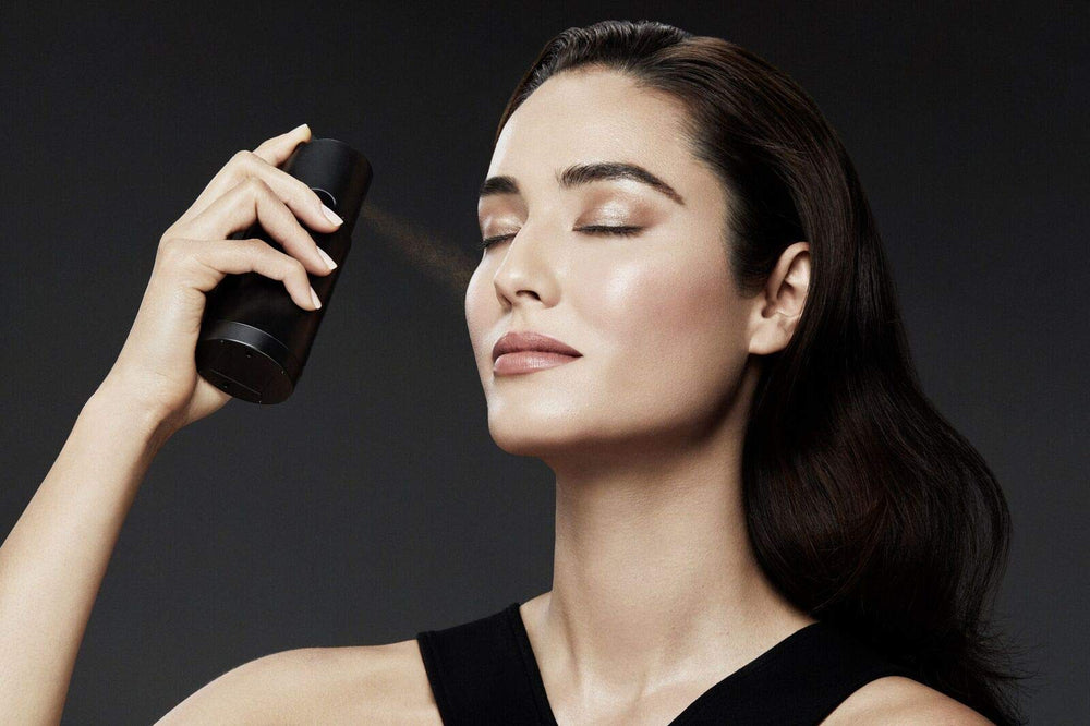 Mineral Air on-the-go use with cordless device in handbag