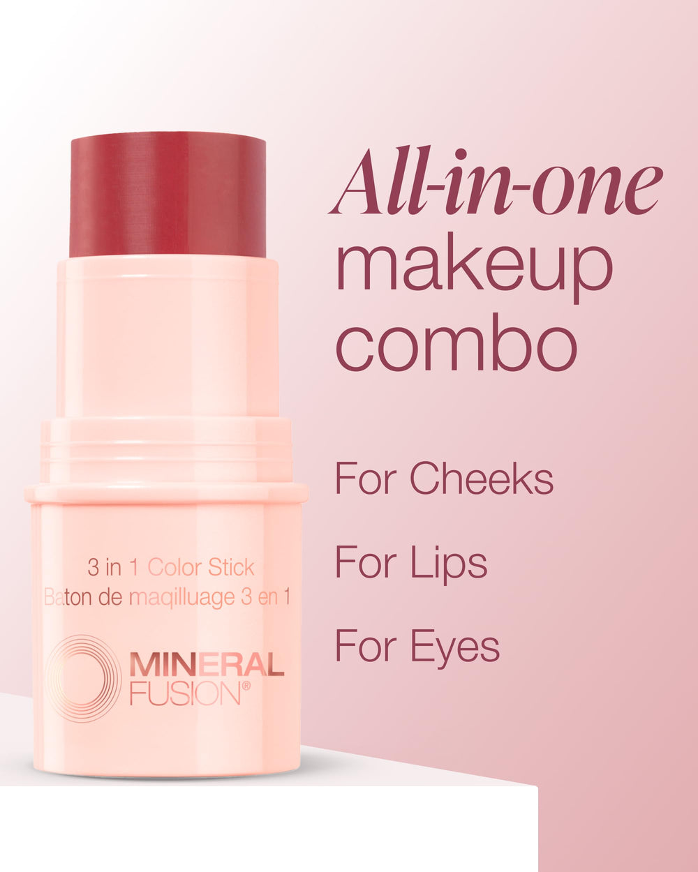 Berry Glow eye-shadow use for subtle shimmer on the lid.