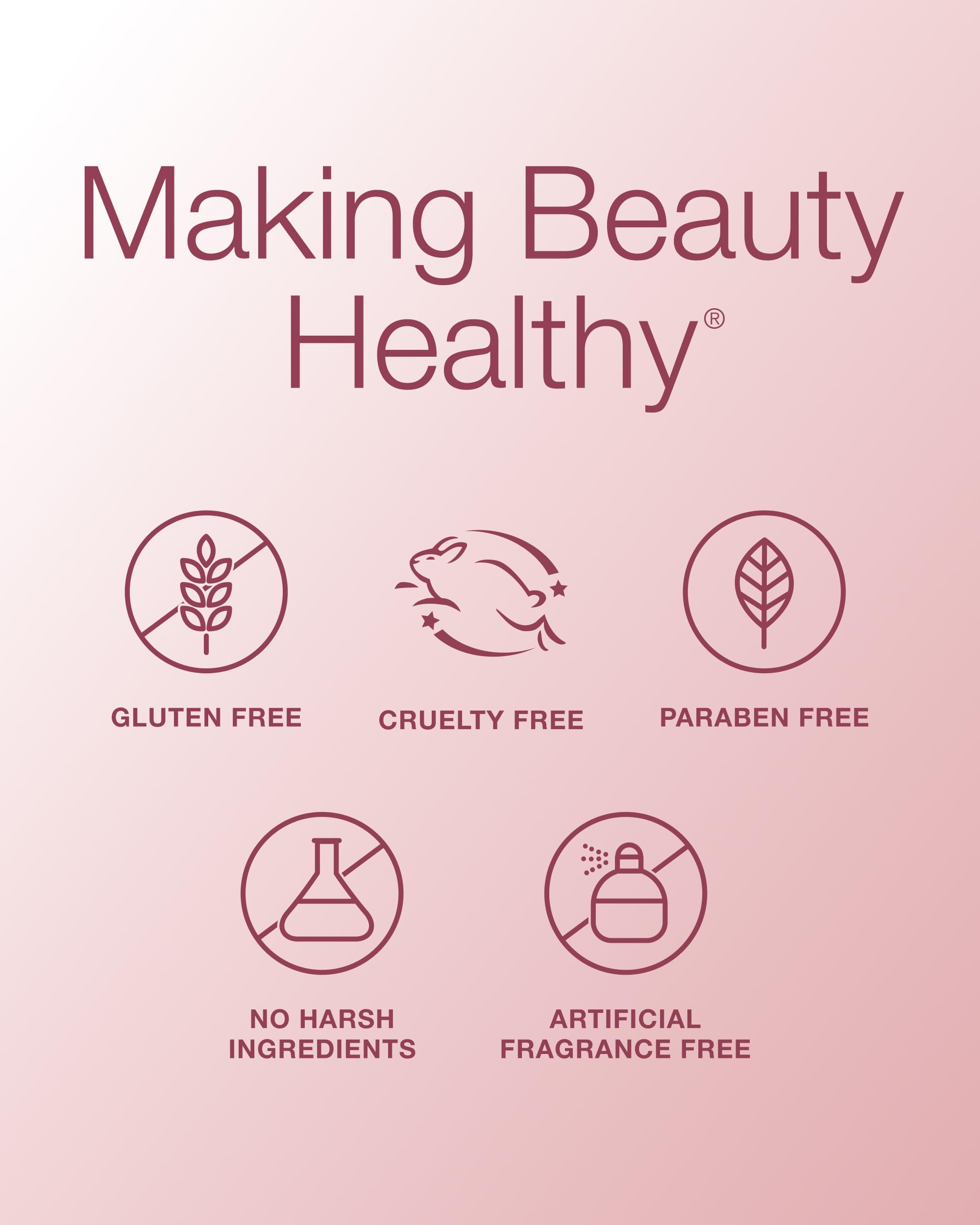 Compact packaging of Mineral Fusion 3-in-1 Color Stick Berry Glow.