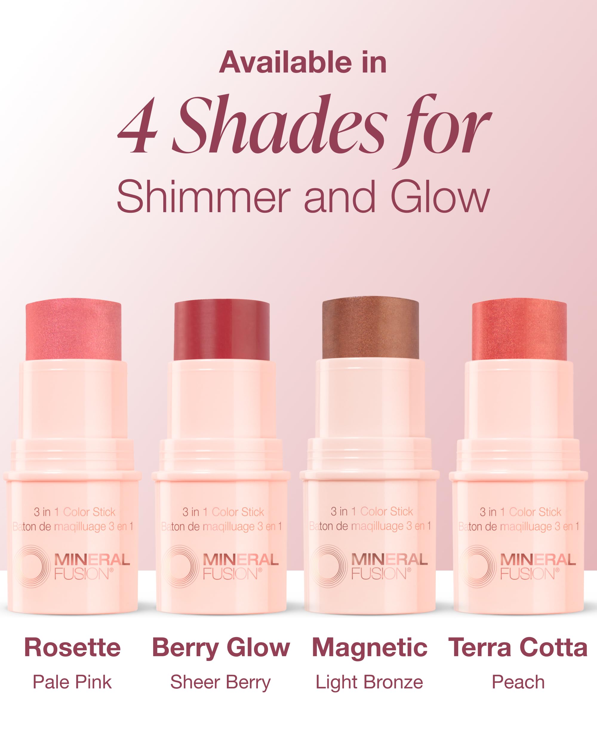 Travel-friendly Mineral Fusion 3-in-1 Color Stick showcased for on-the-go use.