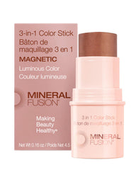 Mineral Fusion 3-in-1 Color Stick Magnetic twist for on-the-go color.