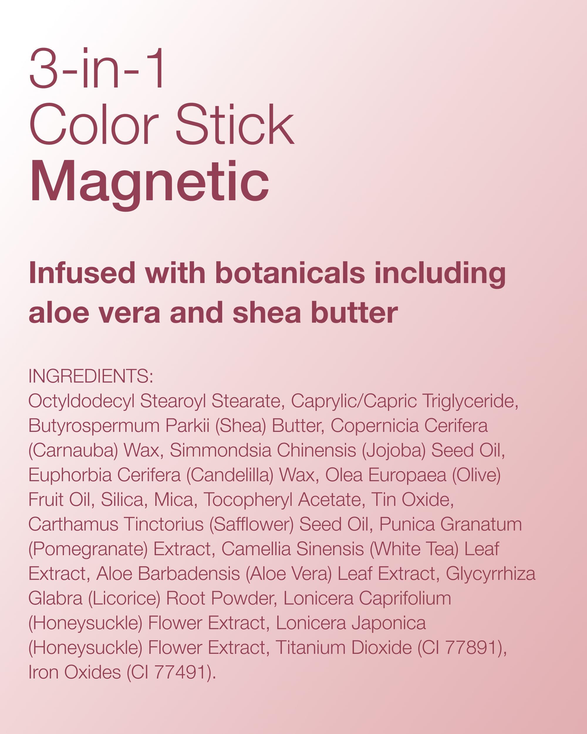 Mineral Fusion clean beauty hypoallergenic formula highlighted on pack.
