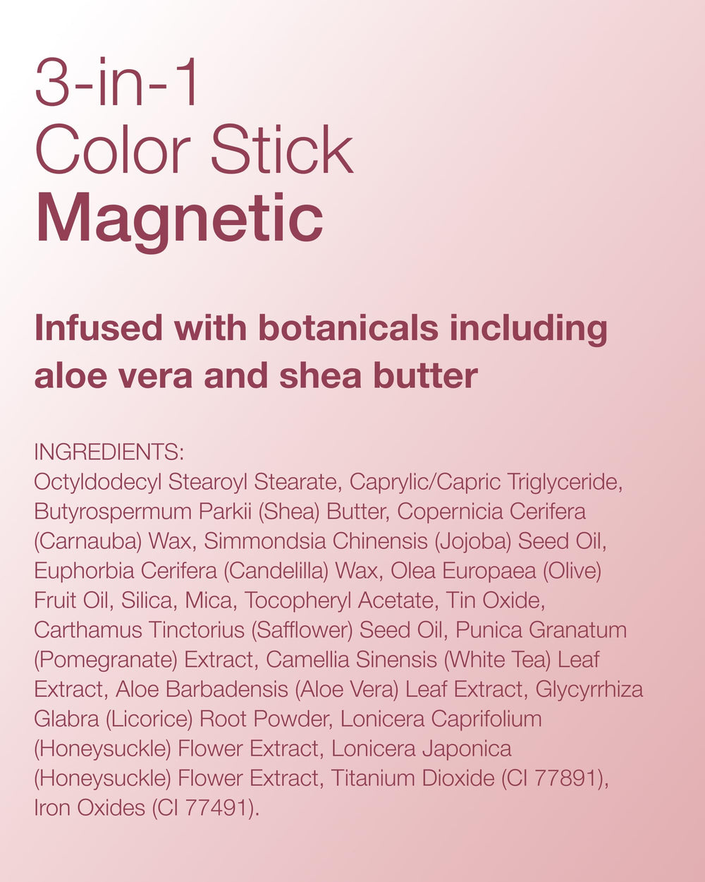 Mineral Fusion clean beauty hypoallergenic formula highlighted on pack.