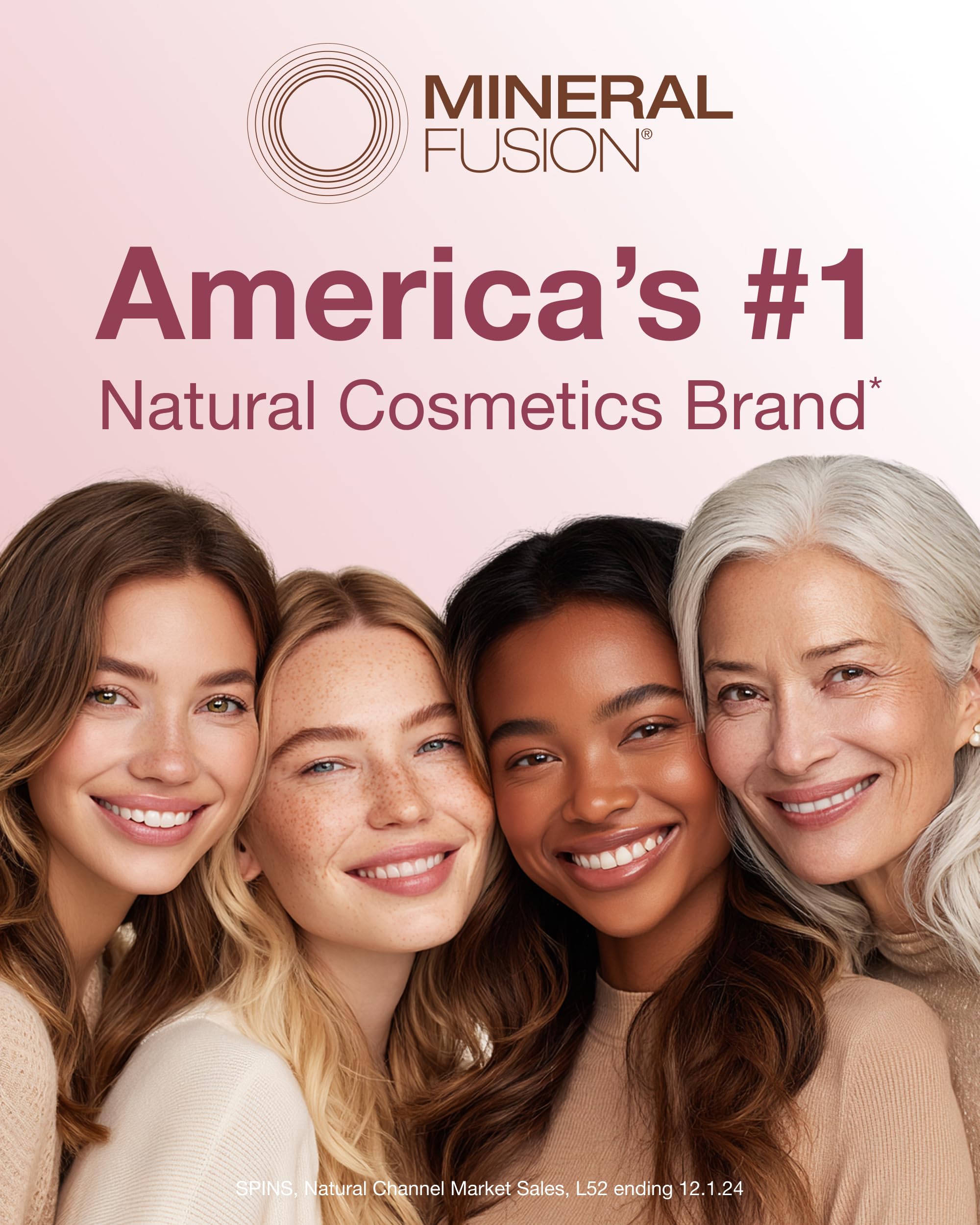 Mineral Fusion formula includes Vitamin C, Vitamin E, and Jojoba Esters