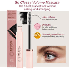 Mineral Fusion Lip Gloss wand applying precise non-sticky gloss