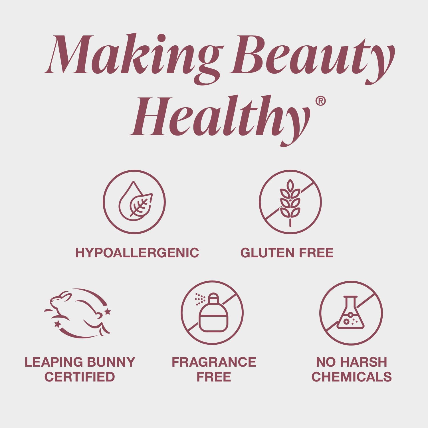 Botanical lip care ingredients nourish lips while adding color.