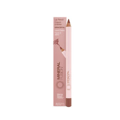 Mineral Fusion Lip Pencil Graceful packaging shows a clean vegan formula for easy application.
