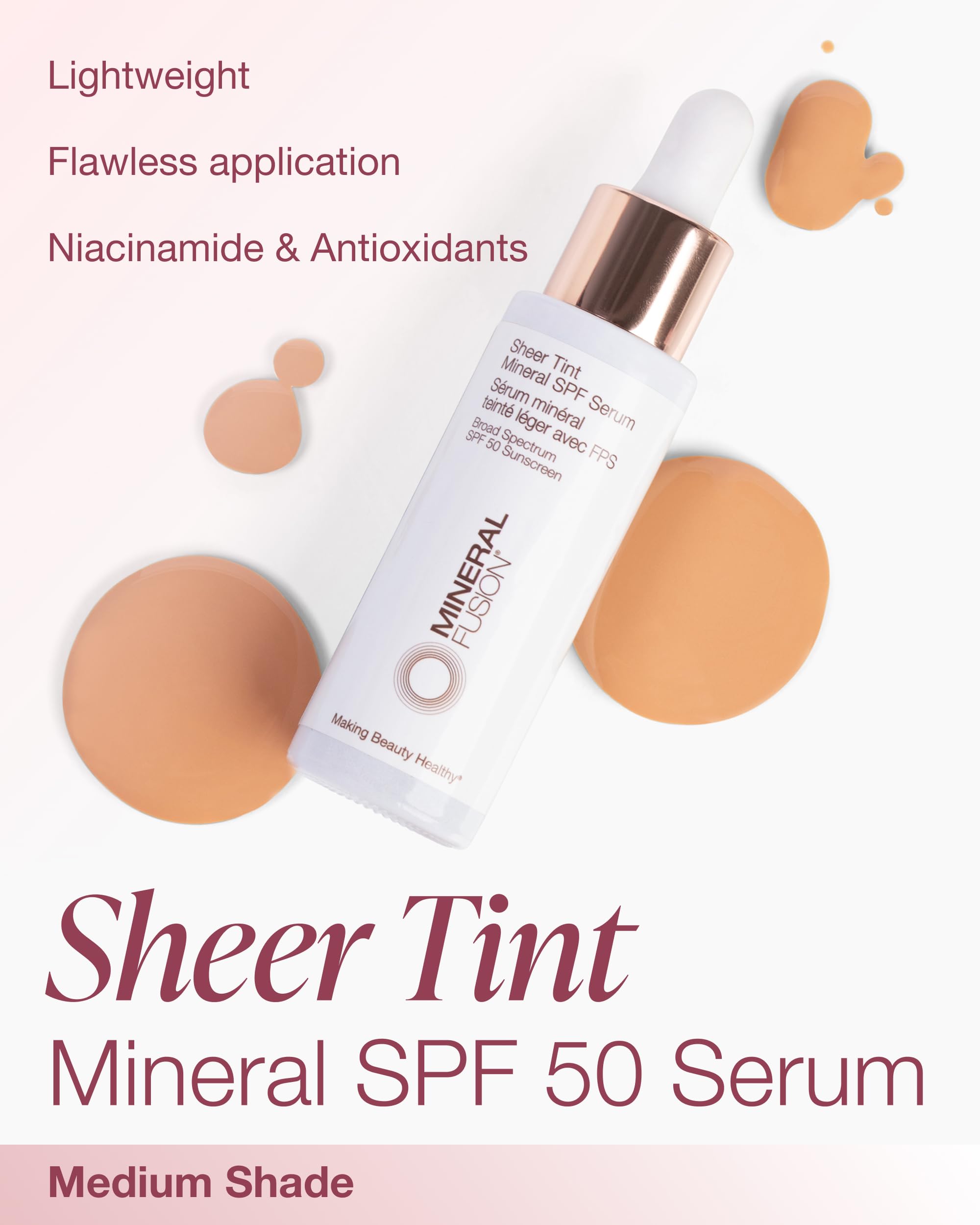 Mineral Fusion dropper demonstrates precise tint delivery