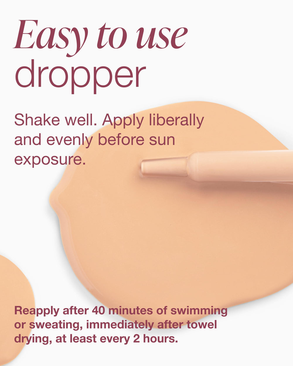 Mineral Fusion texture close up reveals dewy lightweight feel