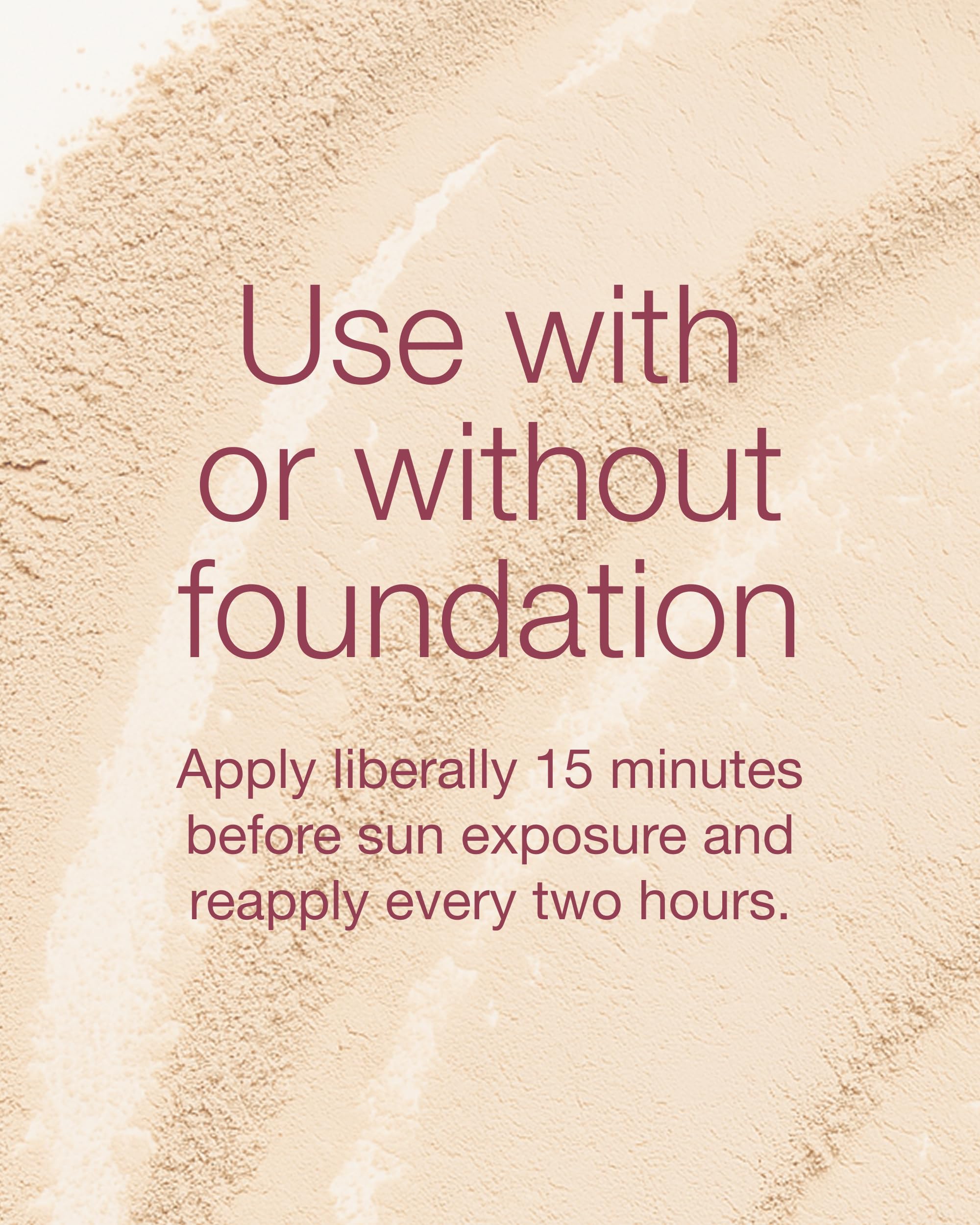 Mineral Fusion talc-free micronized minerals suit sensitive skin.