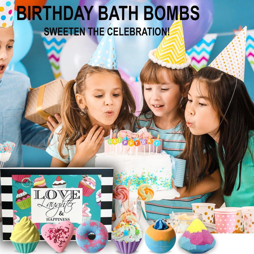 Mineral Me California essential oils bath bomb delivers soothing aroma for unwinding.