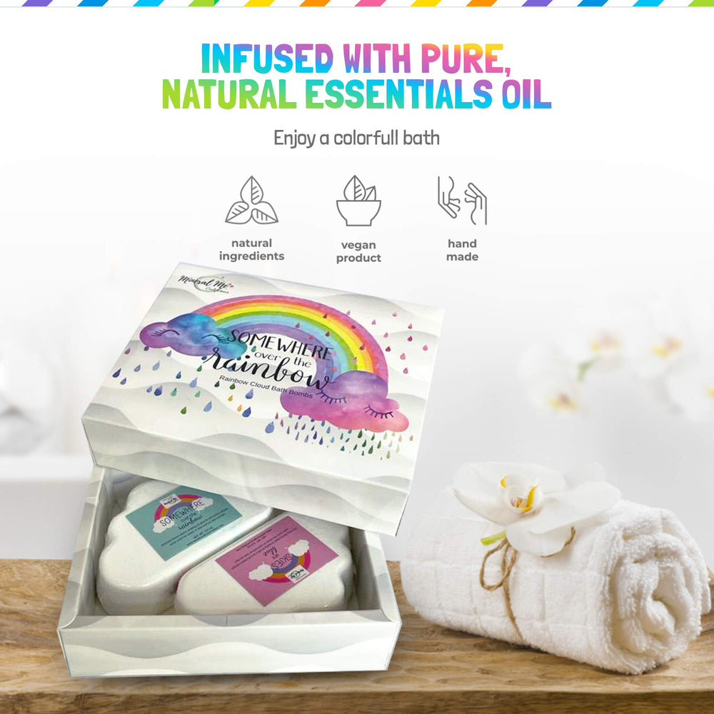 Mineral Me California gift box bath bomb set makes birthdays and holidays brighter