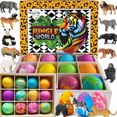 Mineral Me California kids bath bombs reveal surprise inside for playful bath moments