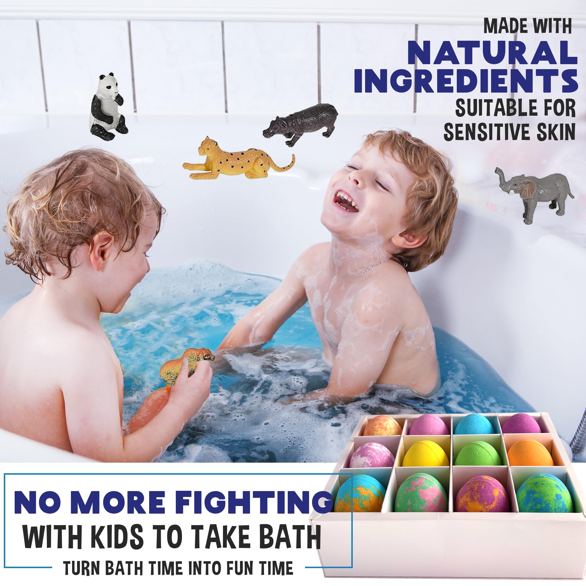 Mineral Me California bath bombs with organic shea butter for gentle skin nourishment
