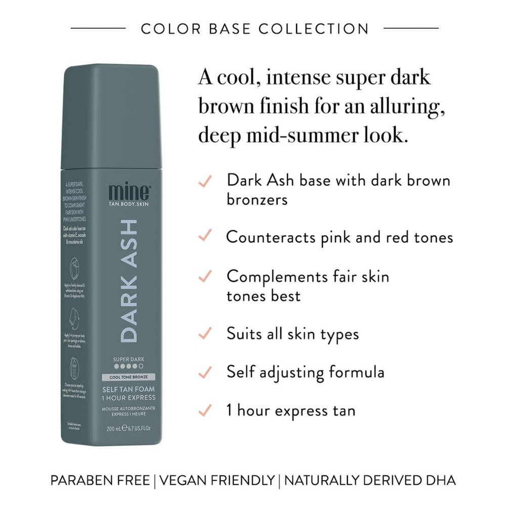 MINETAN BODY.SKIN Bronze On Applicator Mitt beside the product for precise use.