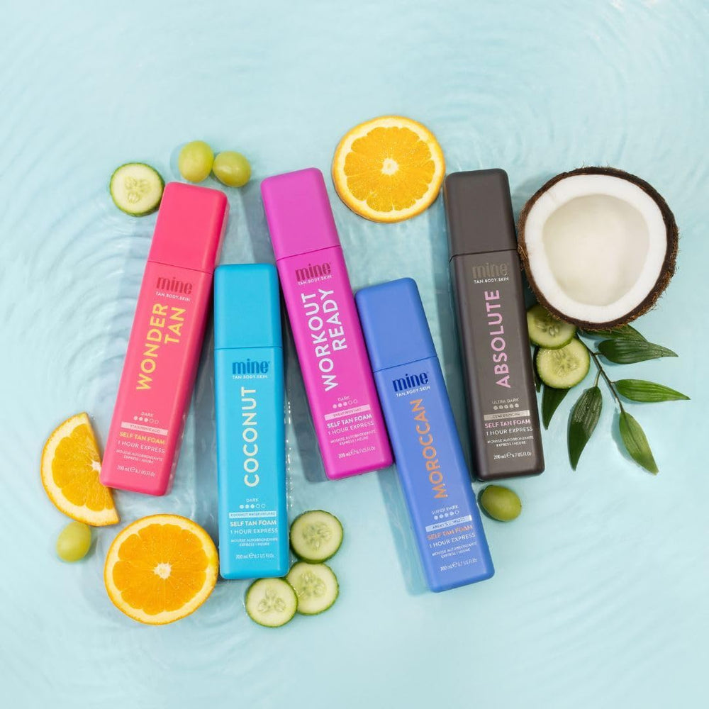 MINETAN BODY.SKIN vegan cruelty-free labeling on the bundle.