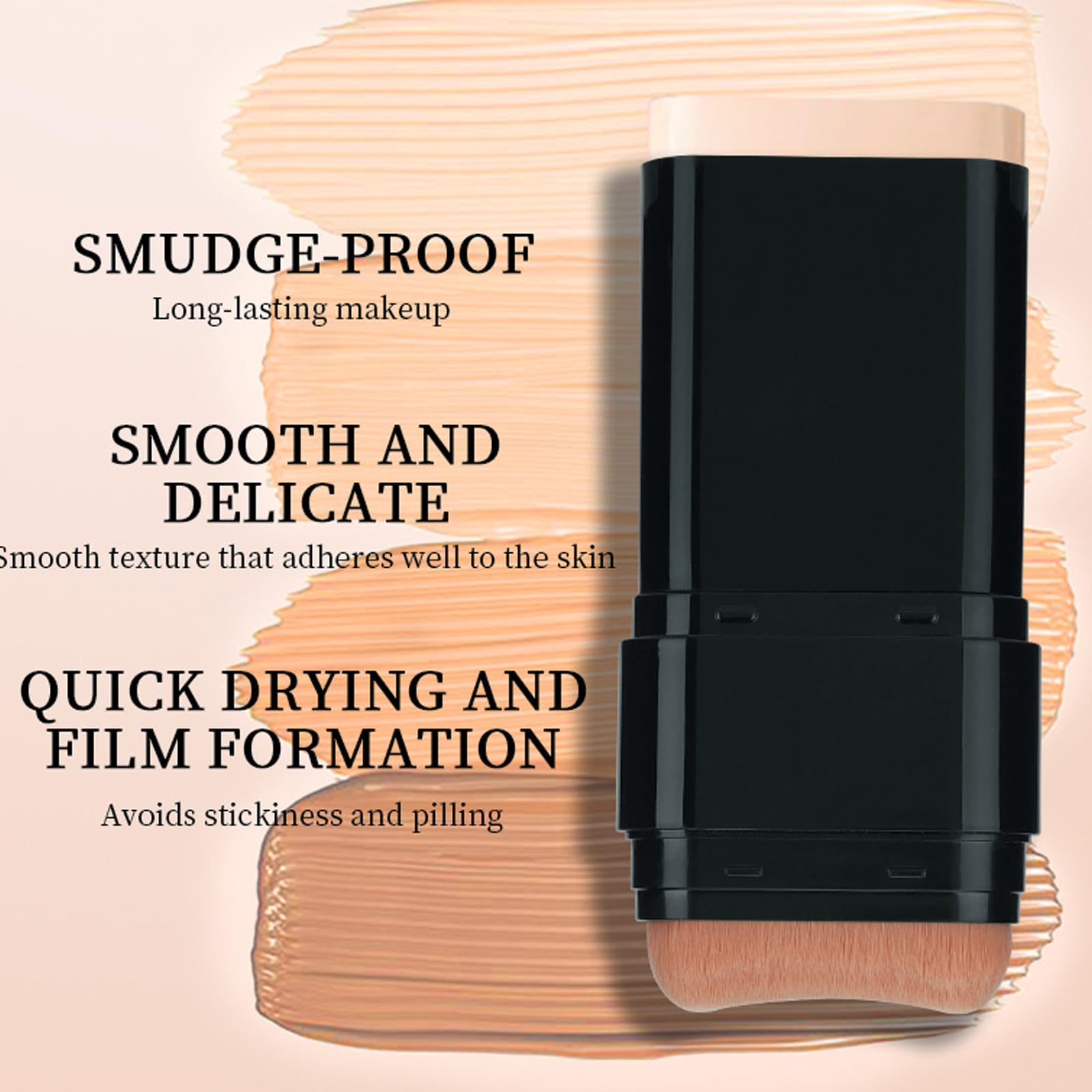 Minfei 04WHEAT shade swatch blending with fair to medium complexions