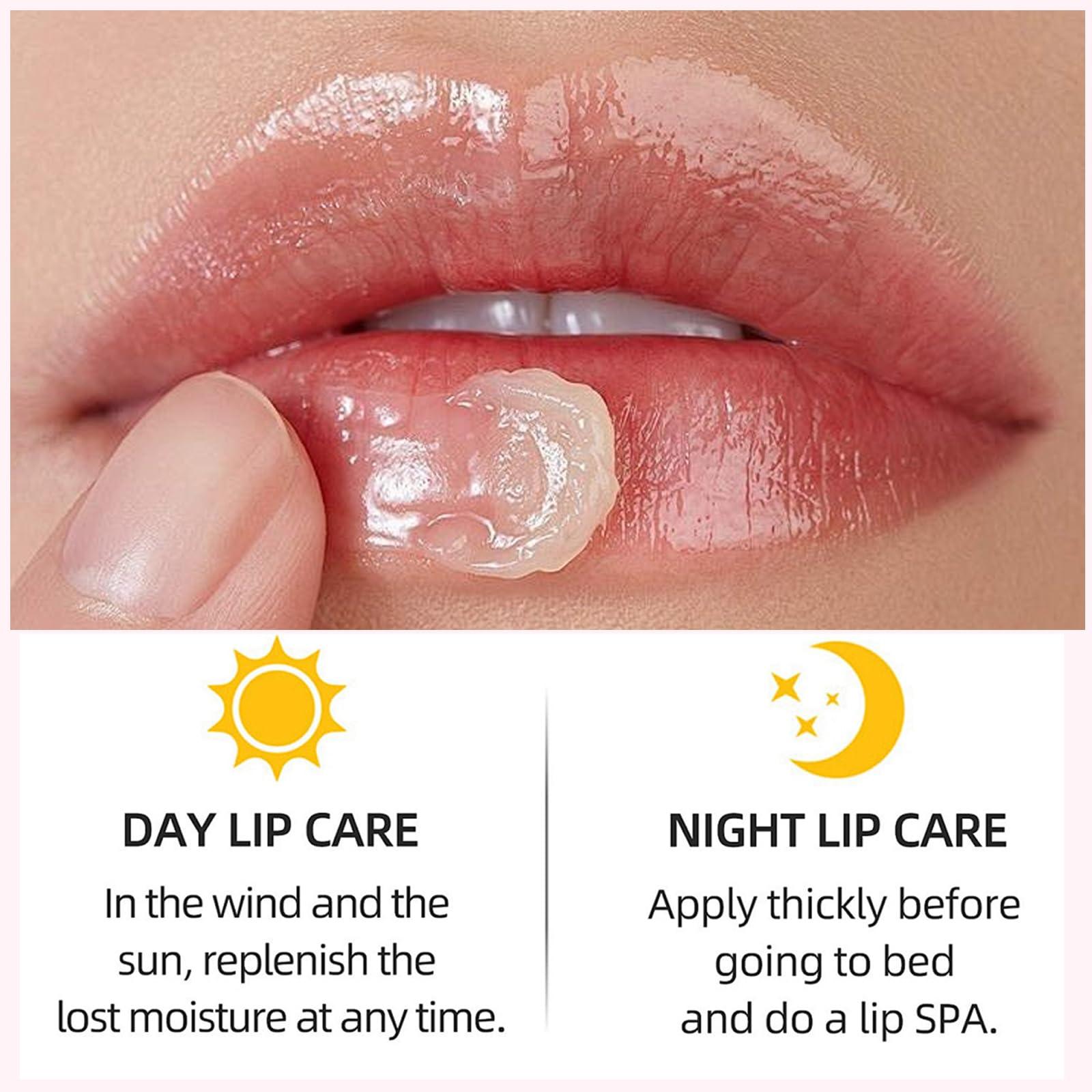 Minfei Bee Lip Balm Cherry Flavor supplies vivid scent and soft lips.