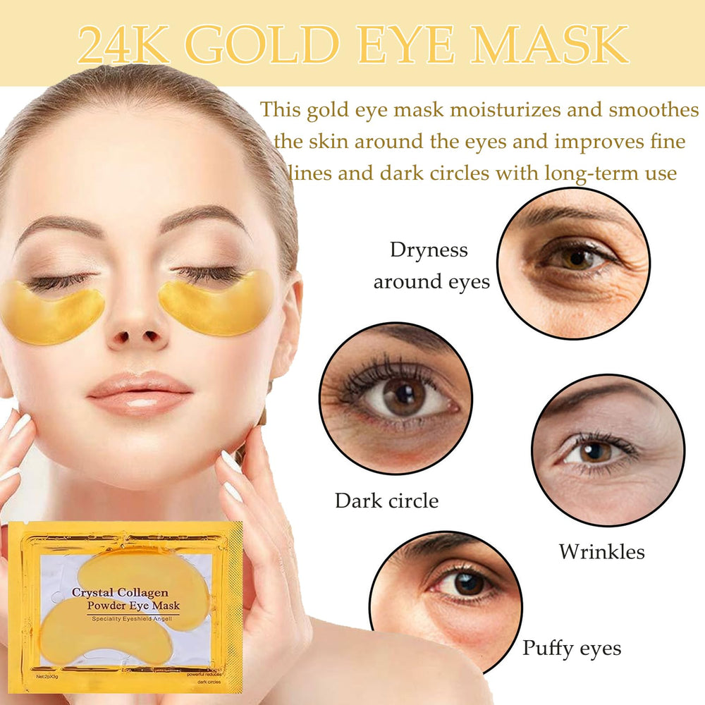 Minfei bulk gift set shows lip and eye masks ready for gifting.