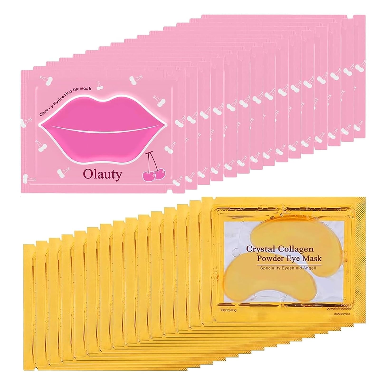 Minfei collagen crystal lip mask hydrates lips for a smoother look.