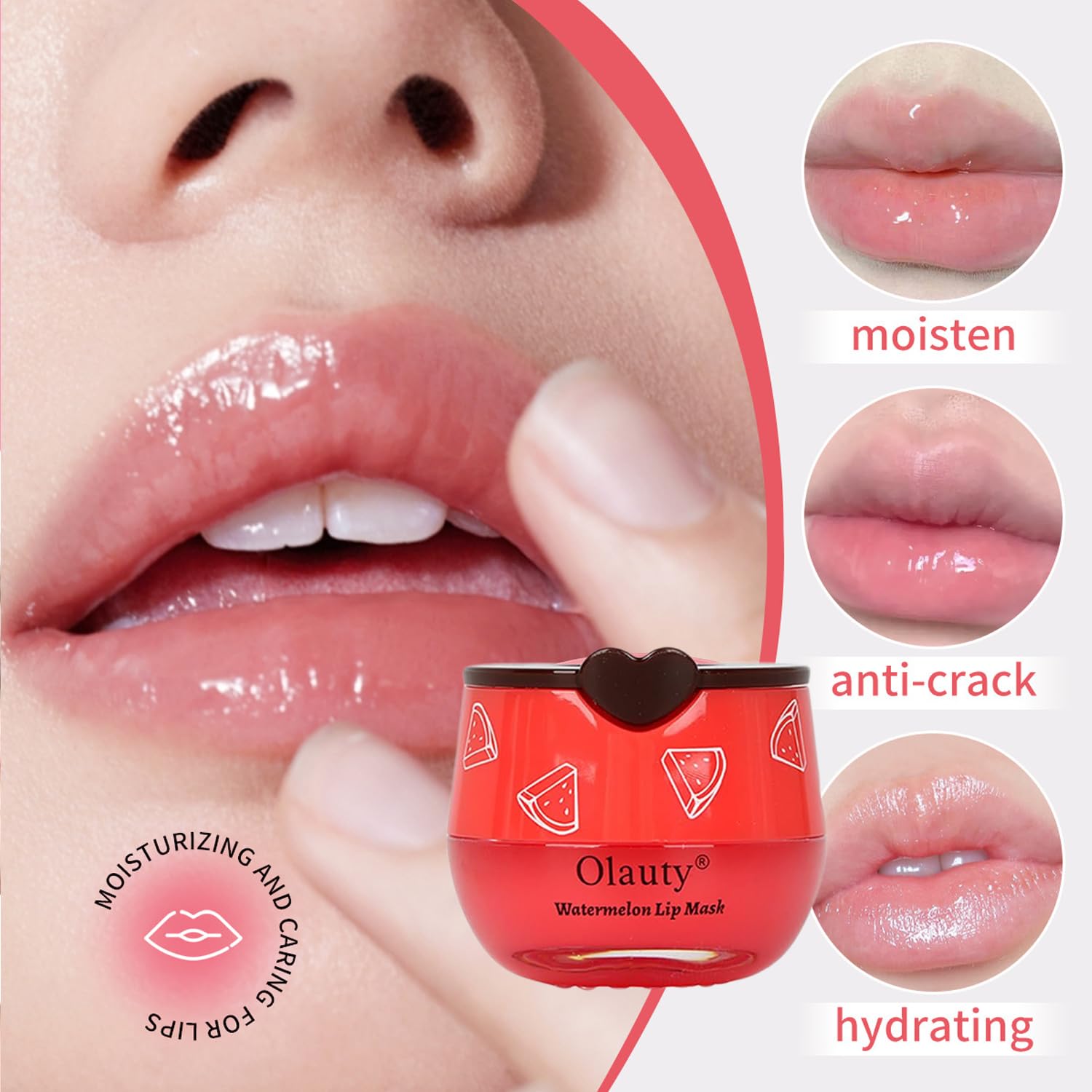 Miniling six-piece lip mask set ready for gifting