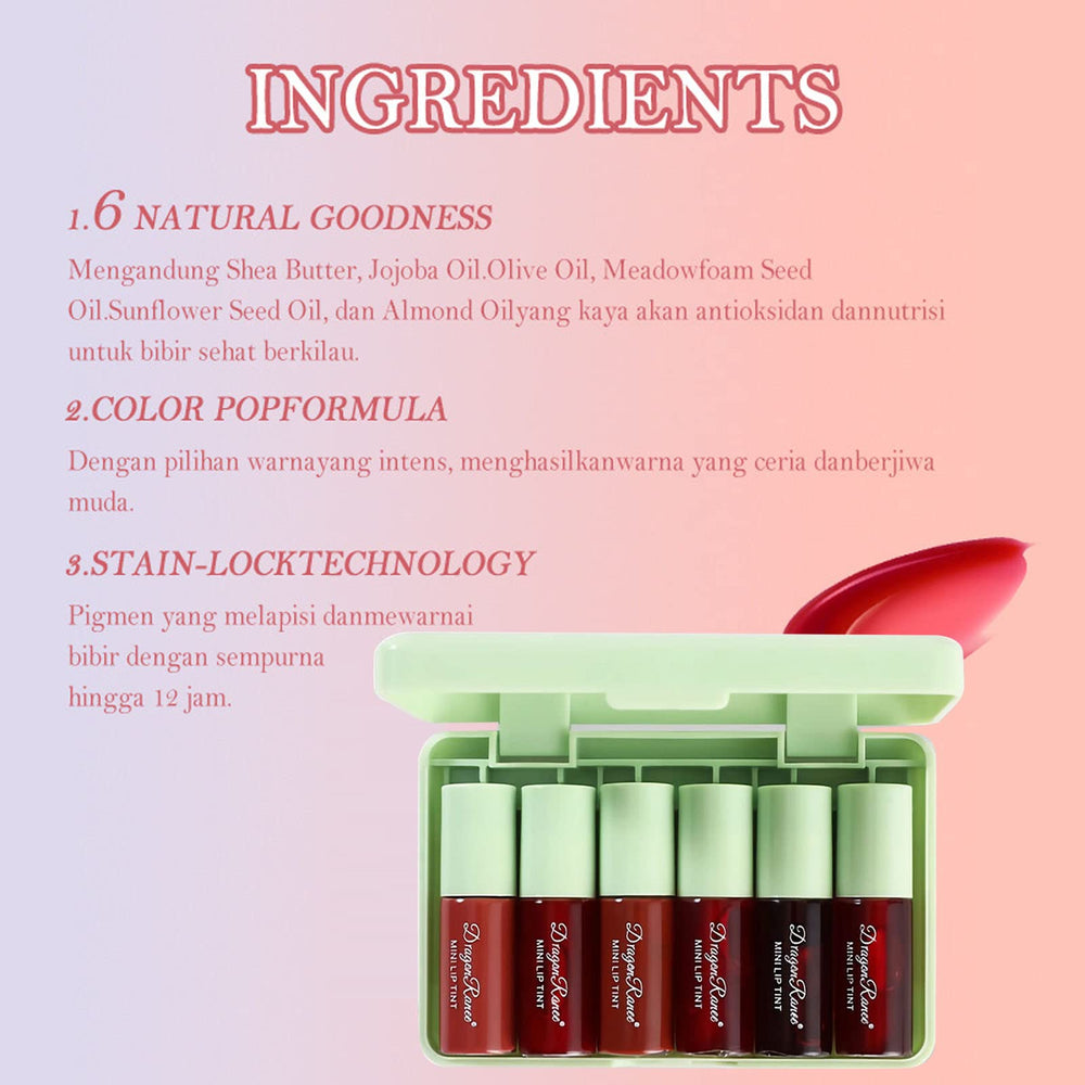 Miniling lip tint is cruelty-free and paraben-free for gentle use.