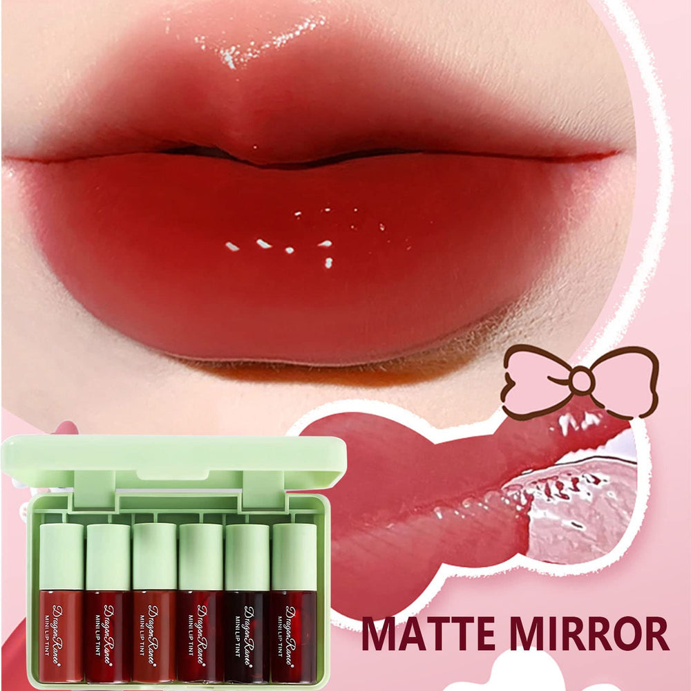 Miniling lip tint works on lips and cheeks for coordinated looks.