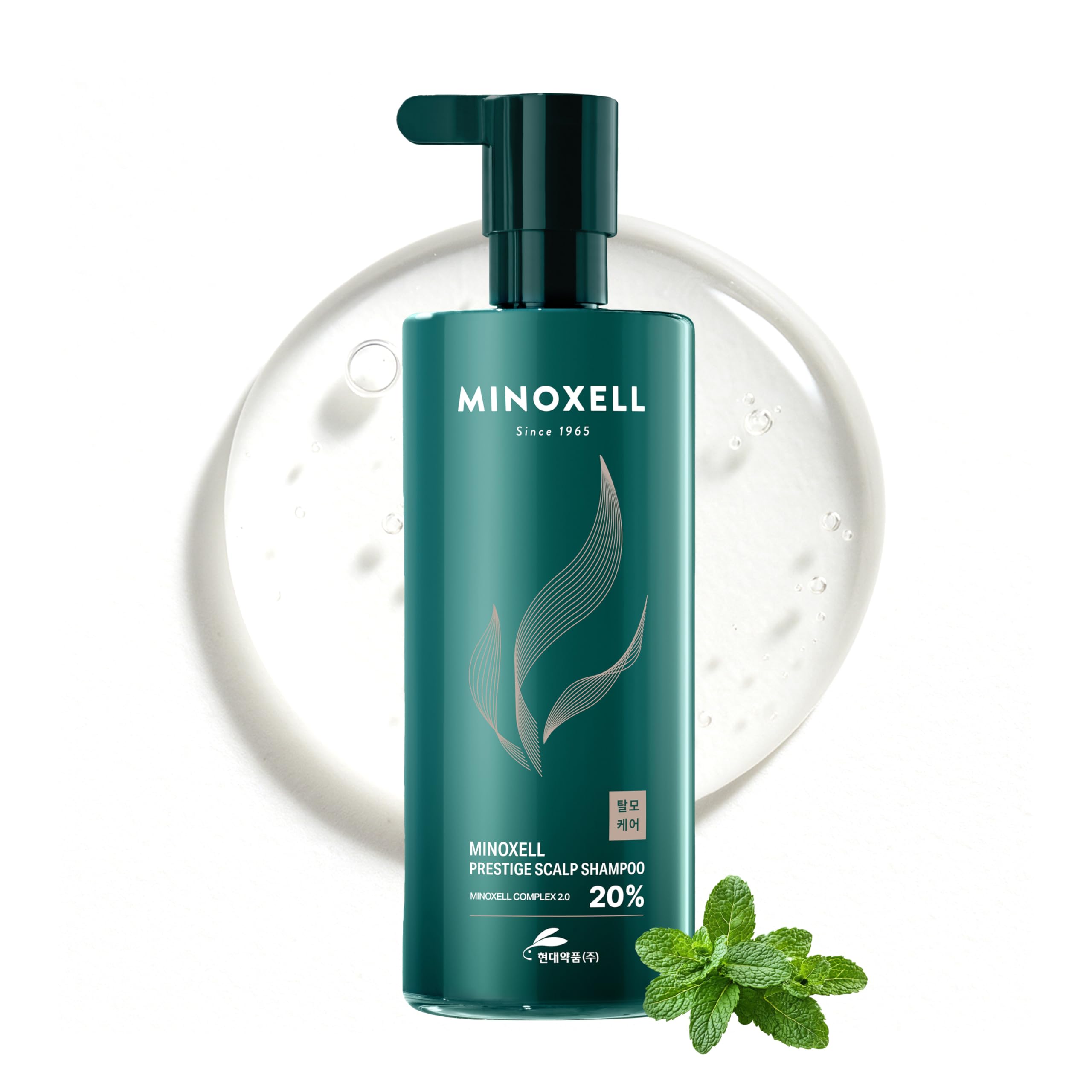 MINOXELL Prestige Shampoo bottle for daily scalp care and hair strengthening