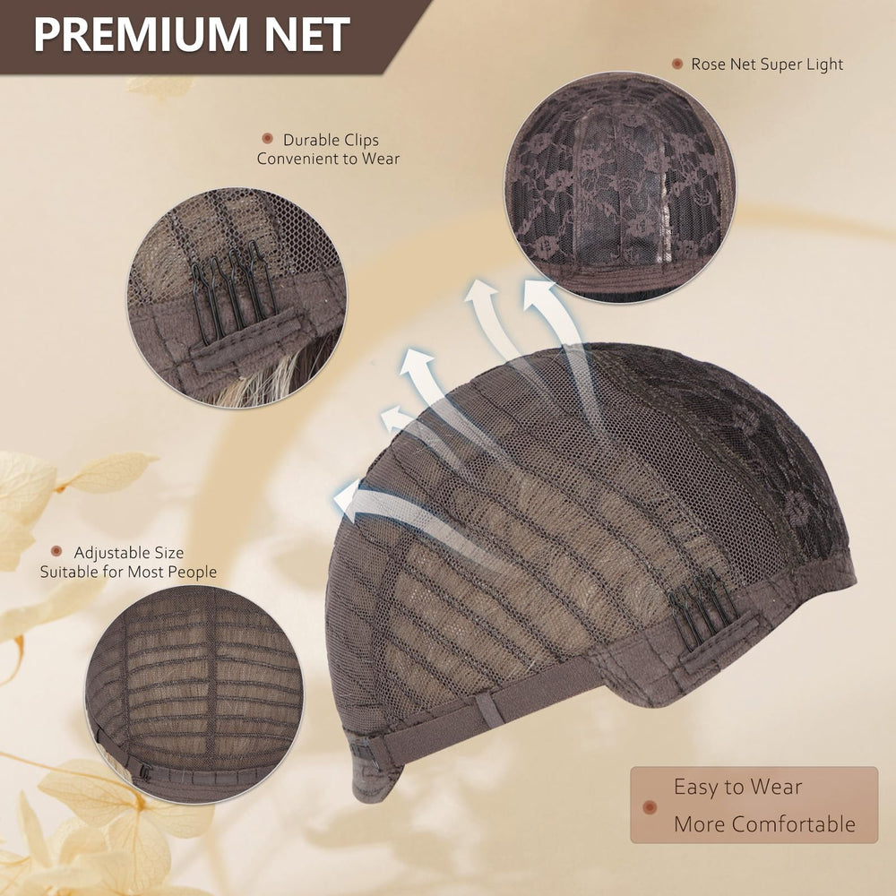 MINSEEYOO hair wig reflects light with natural sheen for a believable look.