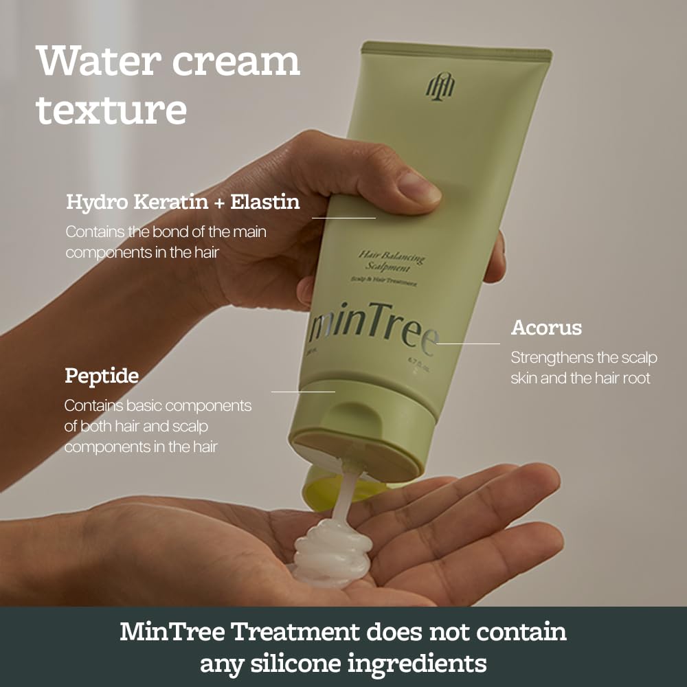 Mintree hydrokeratin-elastin-peptide-nourish suggests deeper conditioning for softer hair.