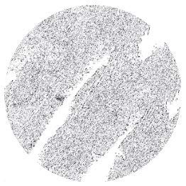 Mirabella Eye Definer Frost swatch shows rich pigment for bold definition.