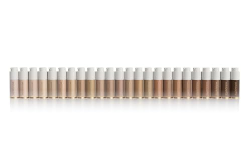 Mirabella Invincible HD Foundation pump showing precise, mess-free dispensing.