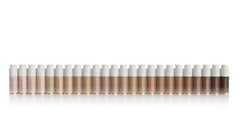 Mirabella Invincible HD Foundation pump showing precise, mess-free dispensing.