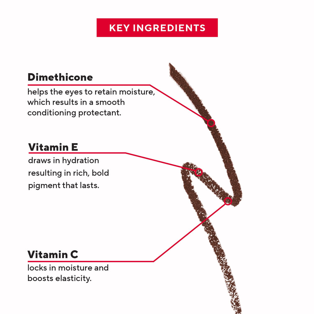Mirabella foil eye definer antioxidant-infused formula nourishes color.