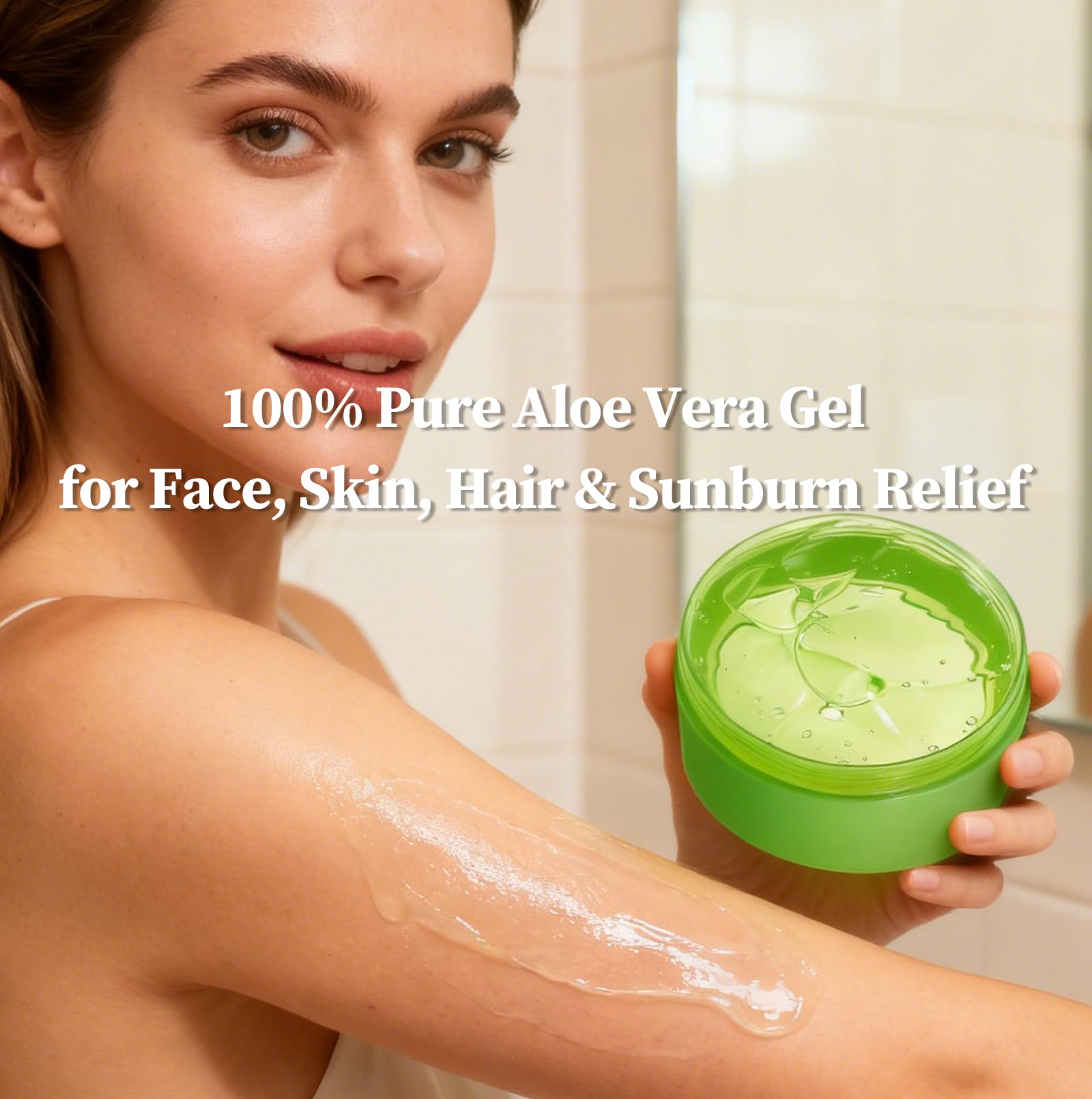 MIRACLAIR Aloe Vera Gel helps maintain the skin barrier naturally.
