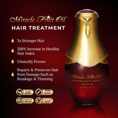 Miracle Fruit Oil Seed bottle pour enables precise, mess-free application.