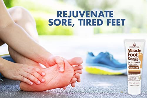 Application on the foot demonstrates easy spread and quick absorption.