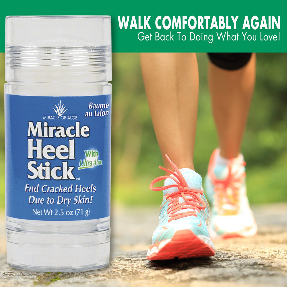 Tea tree oil blend from Miracle of Aloe for refreshing, balanced foot care