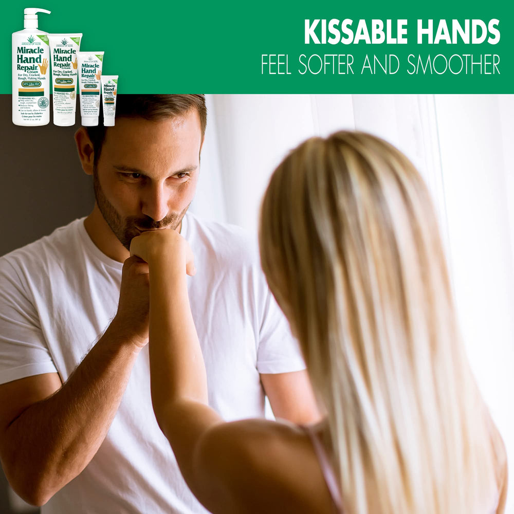 Miracle of Aloe travel-size hand cream fits purses and bags