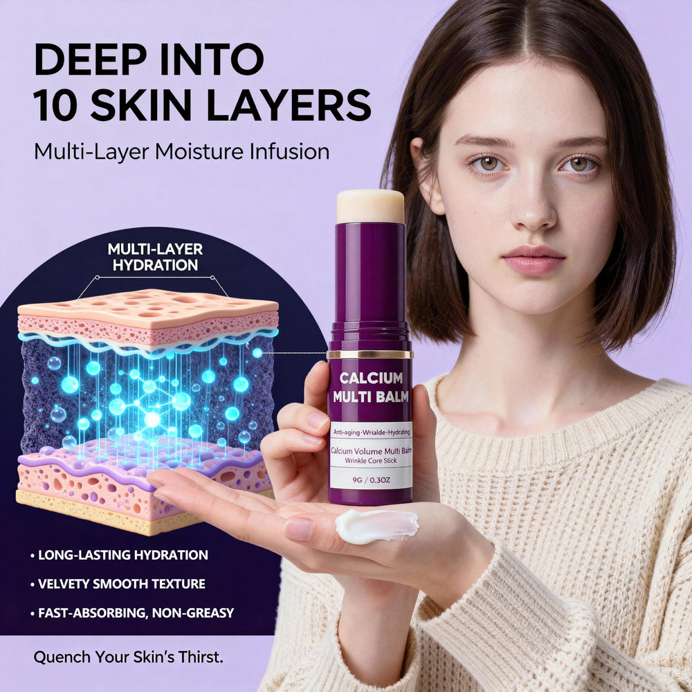 Miracle TQ Cemenrete Calcium Multi Balm two-stick set for all-in-one routine.