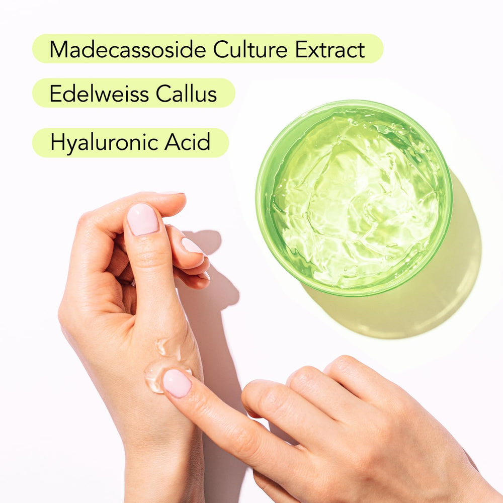 MIRACLAIR Aloe Vera Gel on sun-exposed skin for gentle relief after sun