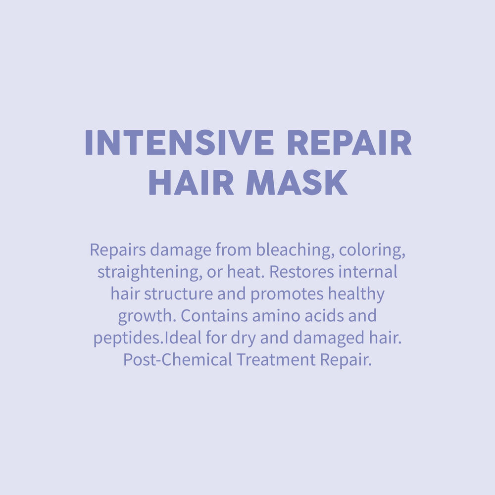 Miracles By Milagros Intensive Repair Hair Mask being applied for smooth, frizz-free hair